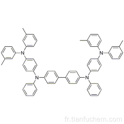[1,1&#39;-biphényl] -4,4&#39;-diamine, N, N&#39;-bis [4- [bis (3-méthylphényl) amino] phényl] -N, N&#39;-diphényl-CAS 199121-98-7